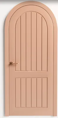 Color Арочная дверь Мемфис эмаль розовая RAL