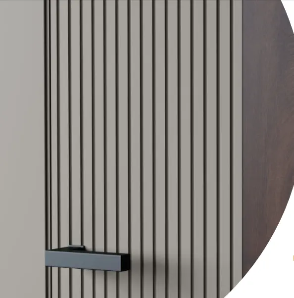 Межкомнатная дверь Entro Horizont HR-10 Бежево-серый