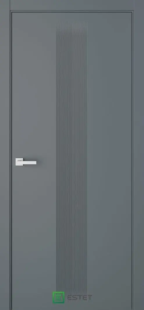 Межкомнатная дверь P33 RAL7016 Темно-серый