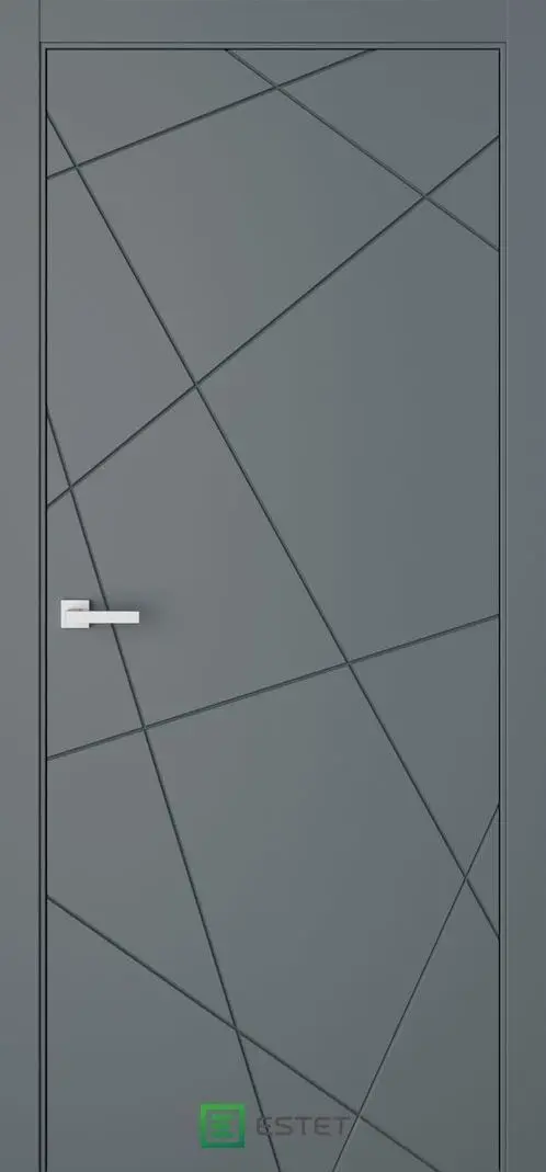 Межкомнатная дверь P1 RAL7016 Темно-серый