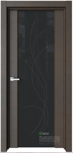 Межкомнатная дверь E2S Корица Венге