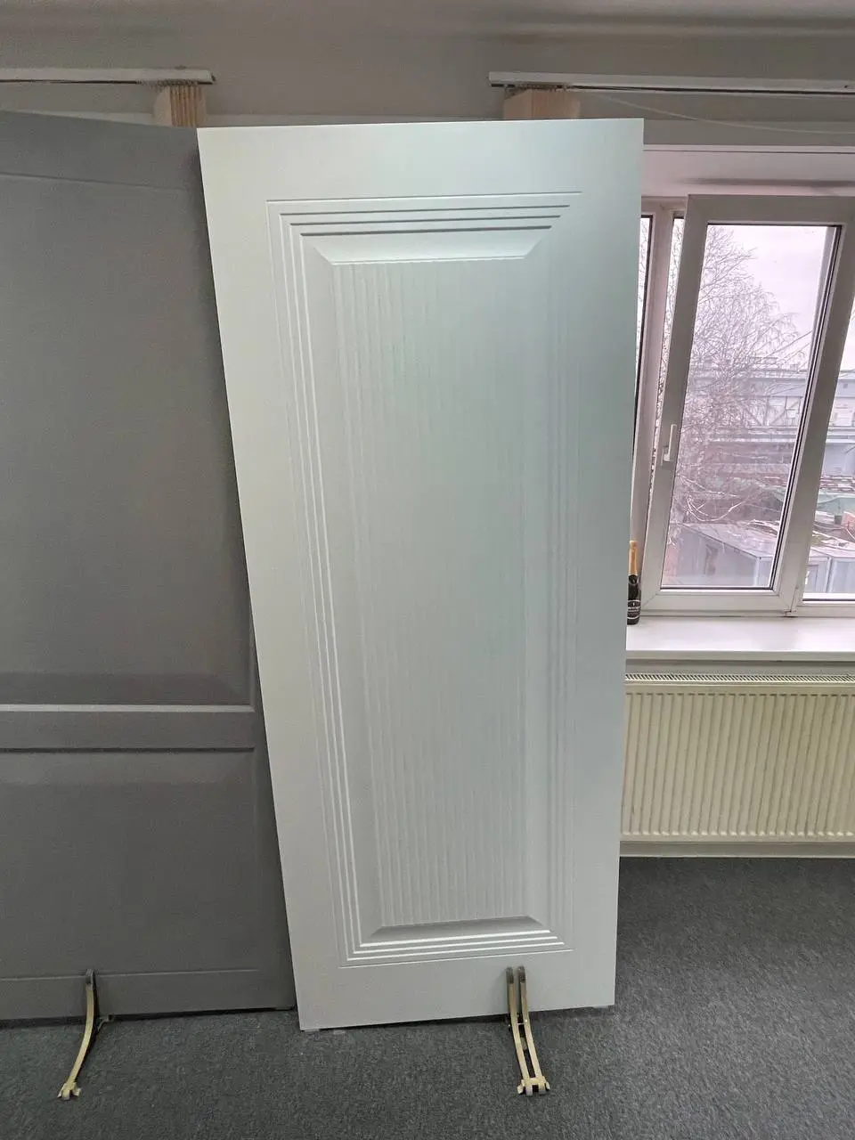 Межкомнатная дверь MD Скандинавия 8Ф ДГ эмаль св.серая 22152