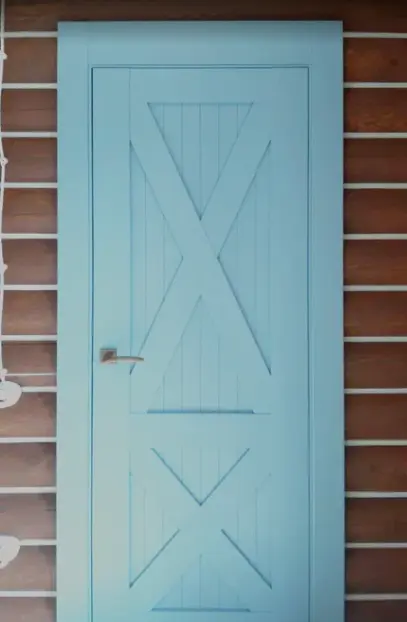 Межкомнатная дверь dD RANCHO R10 Светло-серый