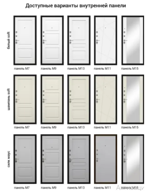 Входная дверь с шумоизоляцией ДИВА 64