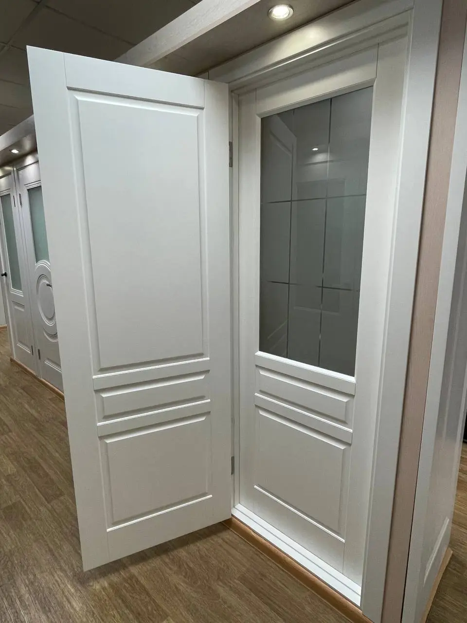 Межкомнатная дверь YD Рейне ПО эмаль Арктика