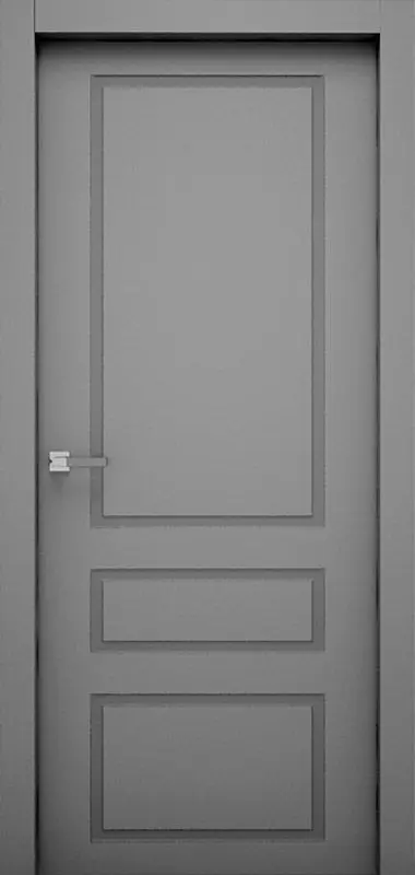 Дверь шумоизоляционная Классика 504 42dB эмаль RAL 7038