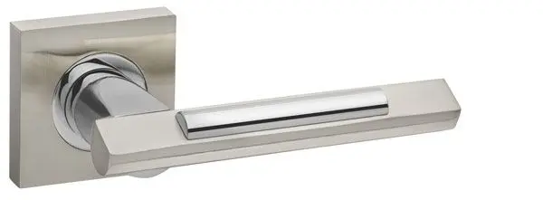 Дверная ручка раздельная FUARO TANGO KM SN/CP-3