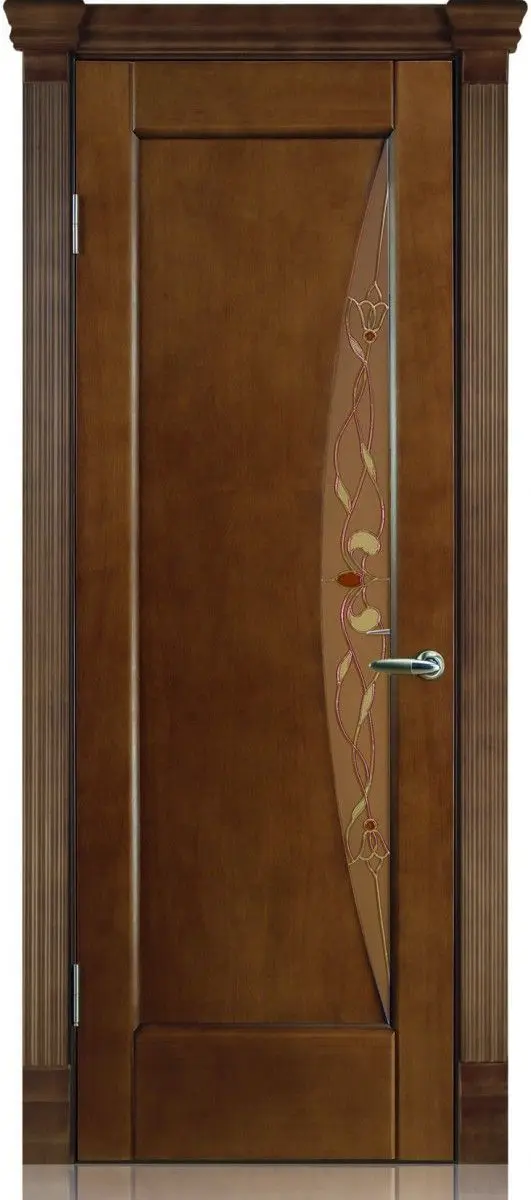 Межкомнатная дверь Реджина "Клео-2", шпон: анегри тон 1 Темный Анегри