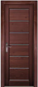 Межкомнатная дверь Премьер+ ПГ Сосна махагон браш