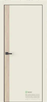 Межкомнатная дверь UV2 вставка "сенди" Светлый