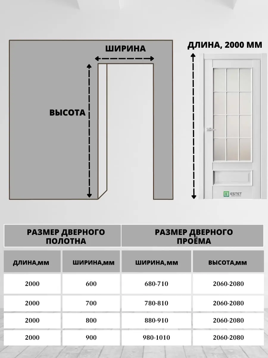 Межкомнатная дверь En10 Сатинат Ultratex серый