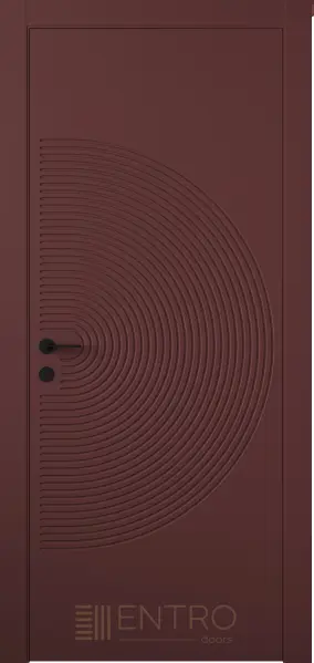 Межкомнатная дверь Entro Unico 12 Красный