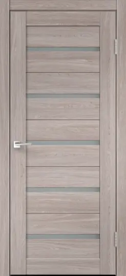 Межкомнатная дверь CITY 7 дуб анкор нордик Нордик Сатинат белый