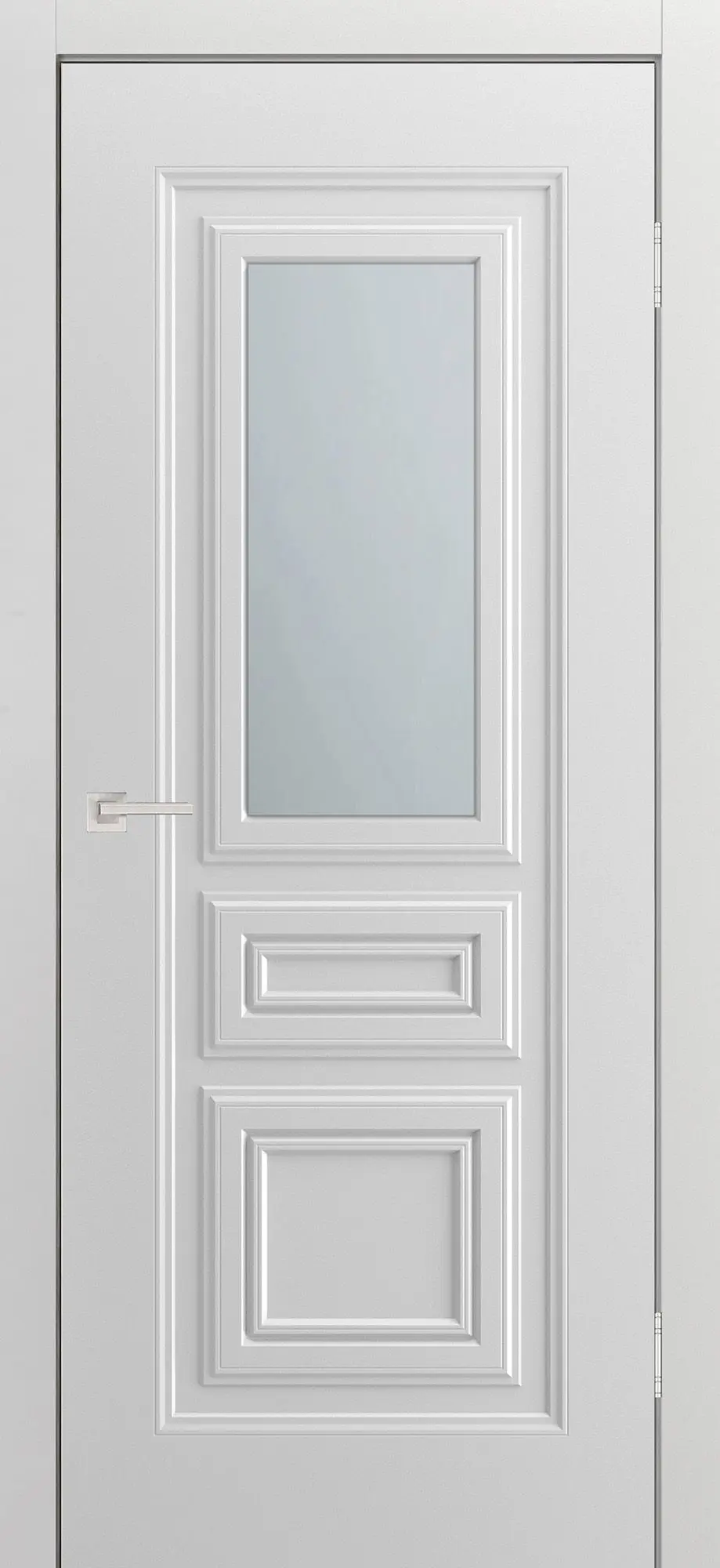 Межкомнатная дверь Титул-5 ПО эмаль белая