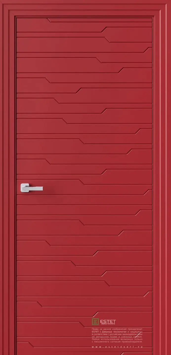 Межкомнатная дверь P8 RAL3002