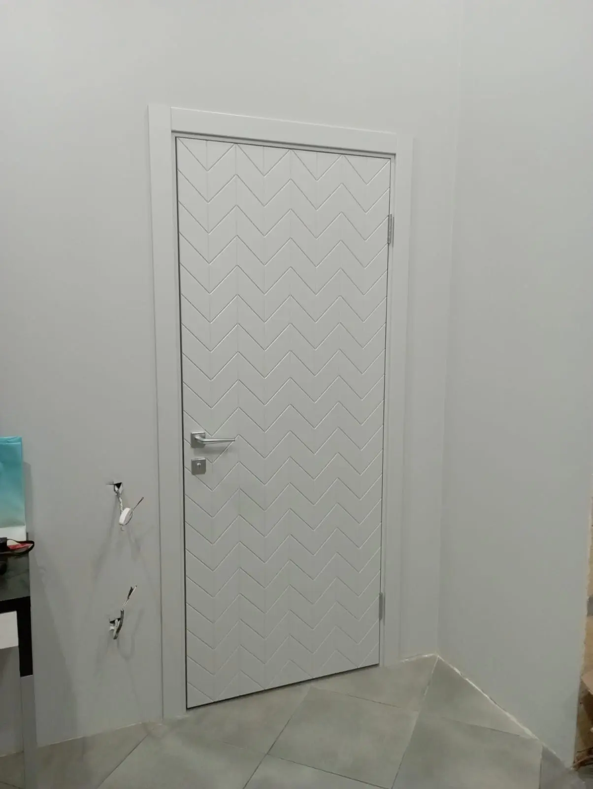 Межкомнатная дверь Color №11 RAL7023 Серый