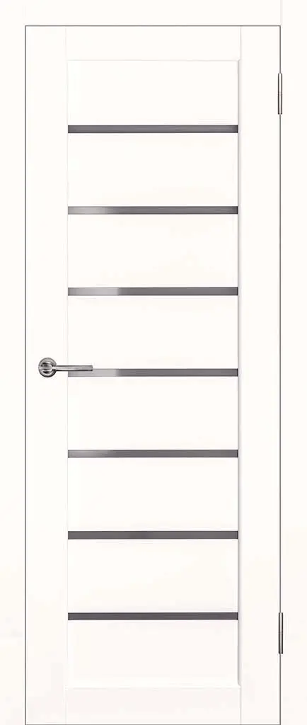 Межкомнатная дверь ДС Линия ПО эмалит белый