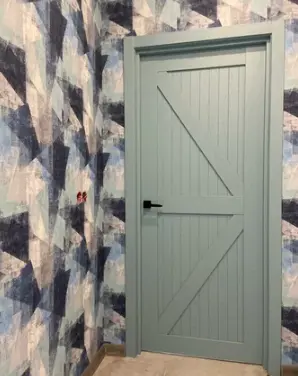 Межкомнатная дверь dD RANCHO R2 Светло-серый