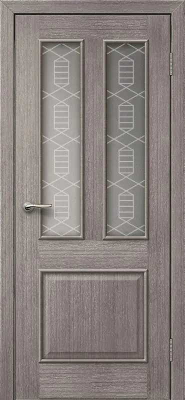 Межкомнатная дверь Модерн-6 ПО Акация Серый