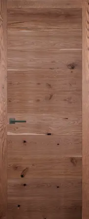 Дверь из массива дуба Легно-7 Мореный дуб