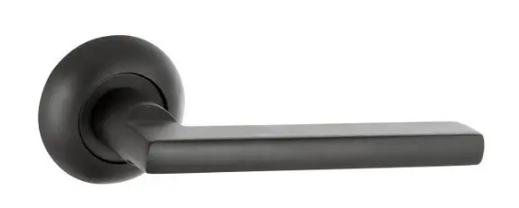 Дверная ручка раздельная PUNTO AXIS ZR BL-24 чёрный