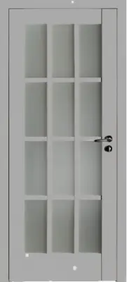 Межкомнатная дверь 102U Turen Becker ПО светло-серый