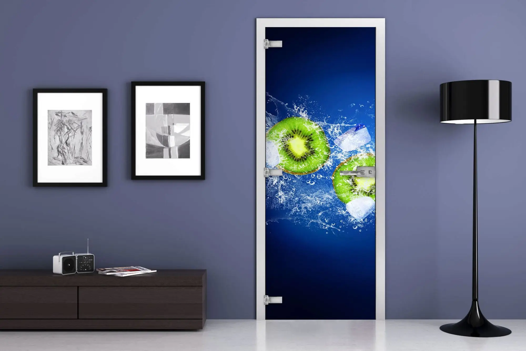 Дверь стеклянная MG-Frute 2