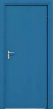 Межкомнатная дверь Color Гладкое RAL5015 Синий