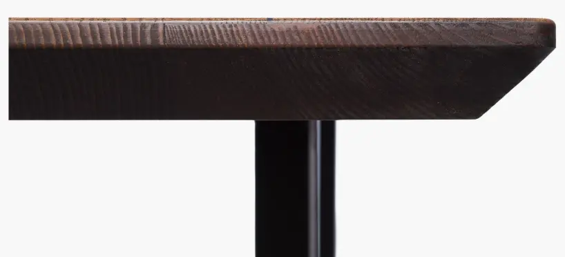 Стол Дуб-Слеб прямое стекло 1200*750мм