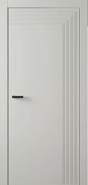 Межкомнатная дверь Entro Симпл (Simple) SL-5 Светло-серый