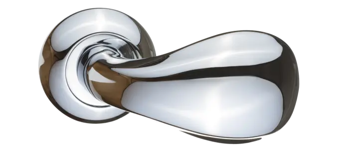 Дверная ручка раздельная RENZ DH 12-08 CP (Артикул: 9961)