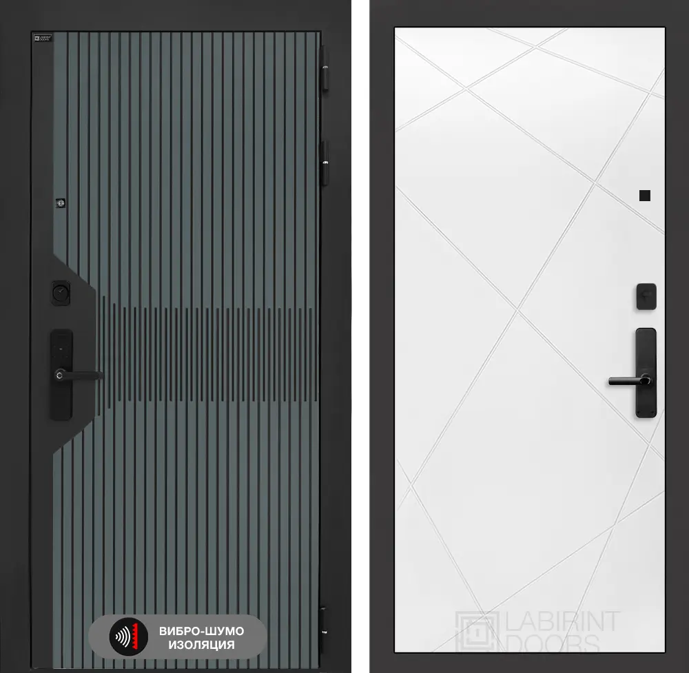 Межкомнатная дверь Смартлаб белый мягкий