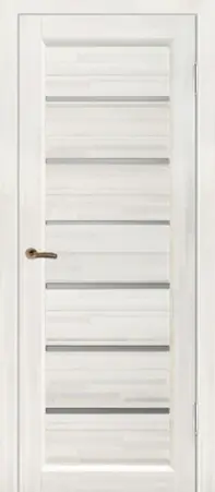 Межкомнатная дверь Вега 10 ПО беленый дуб