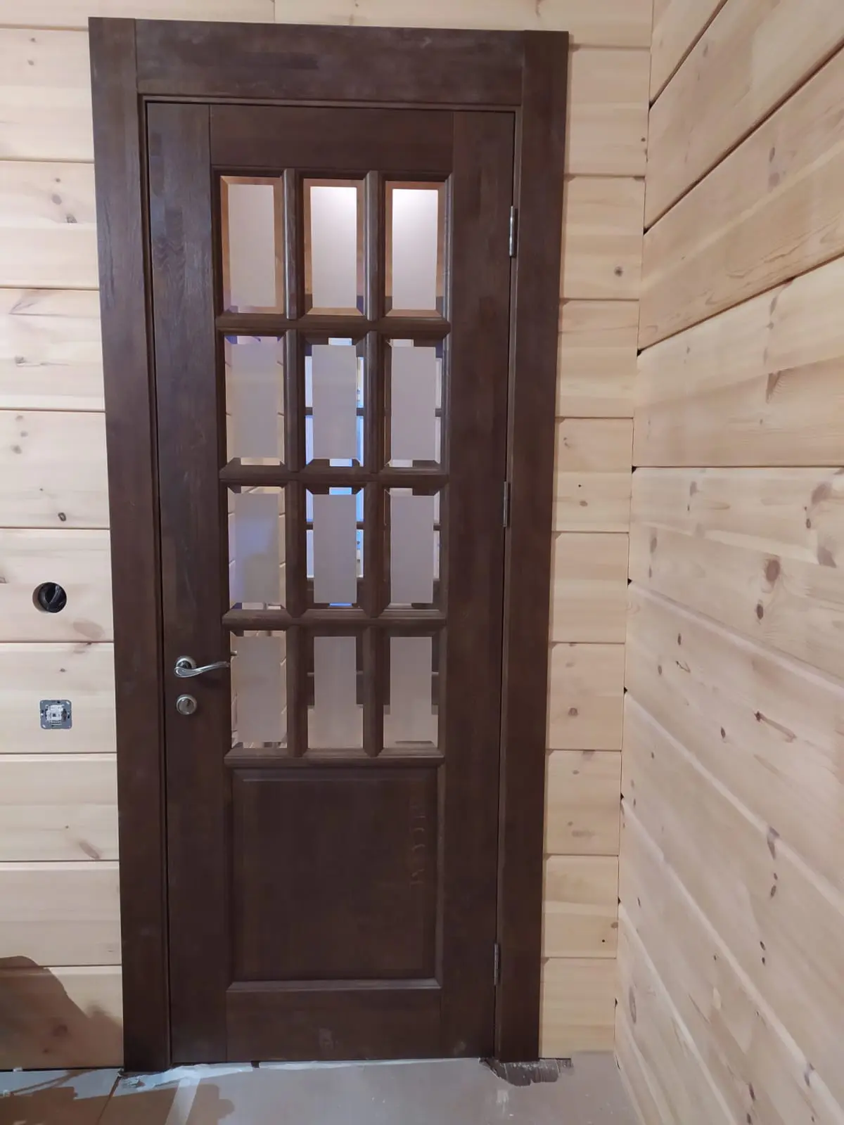 Межкомнатная дверь Лондон ПО античный орех дуб