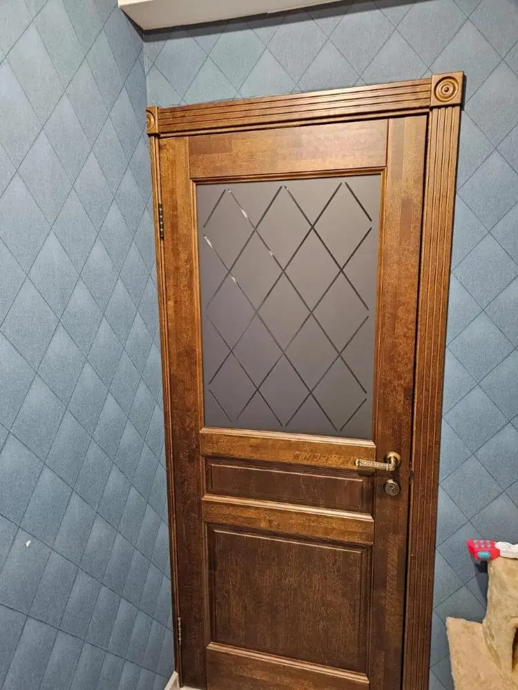 Межкомнатная дверь Валенсия ПО античный орех ольха Vilario