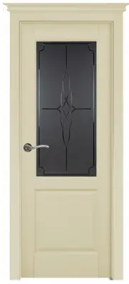 Межкомнатная дверь Европа ПО сосна браш Жемчуг