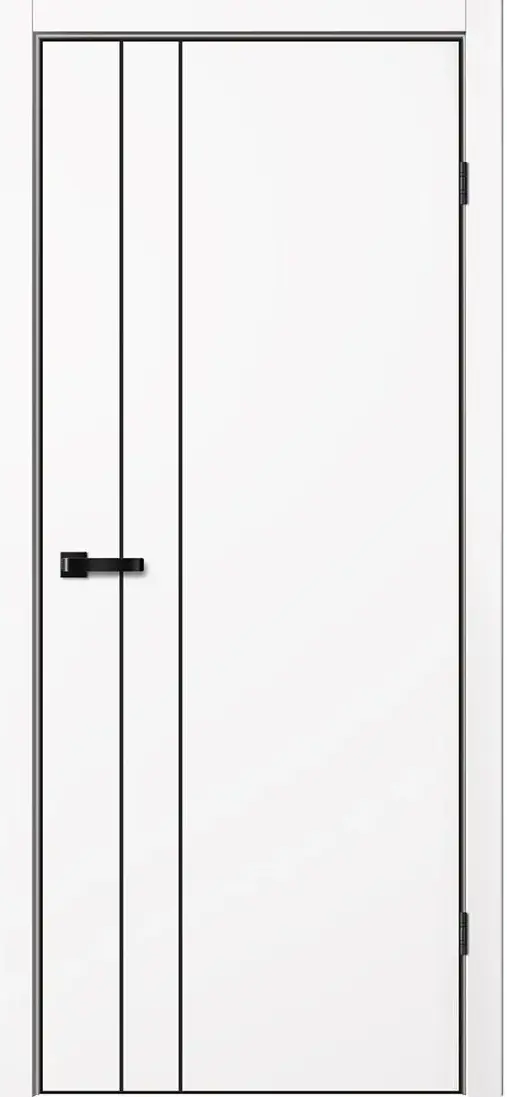 Portika Porta-58 4AB (кромка AL, цвет черный) Alaska