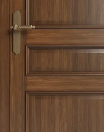 Межкомнатная дверь D-Ola Доминик шпон Коричневый