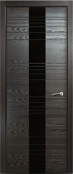 Межкомнатная дверь Некст 4 ясень неро Тёмный