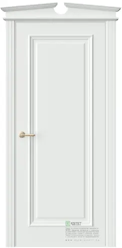 Межкомнатная дверь GL1 эмаль белая (RAL 9003)