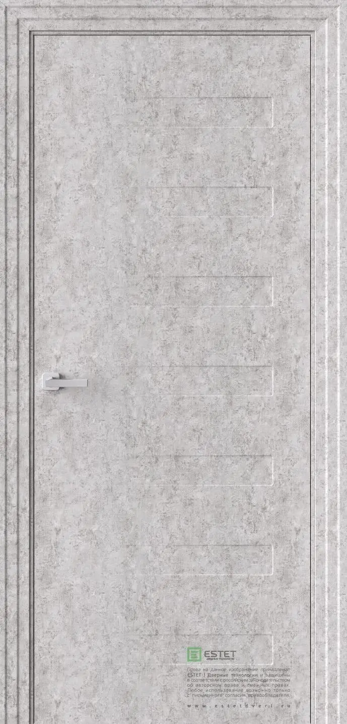 Межкомнатная дверь P20 Бетон Бетон