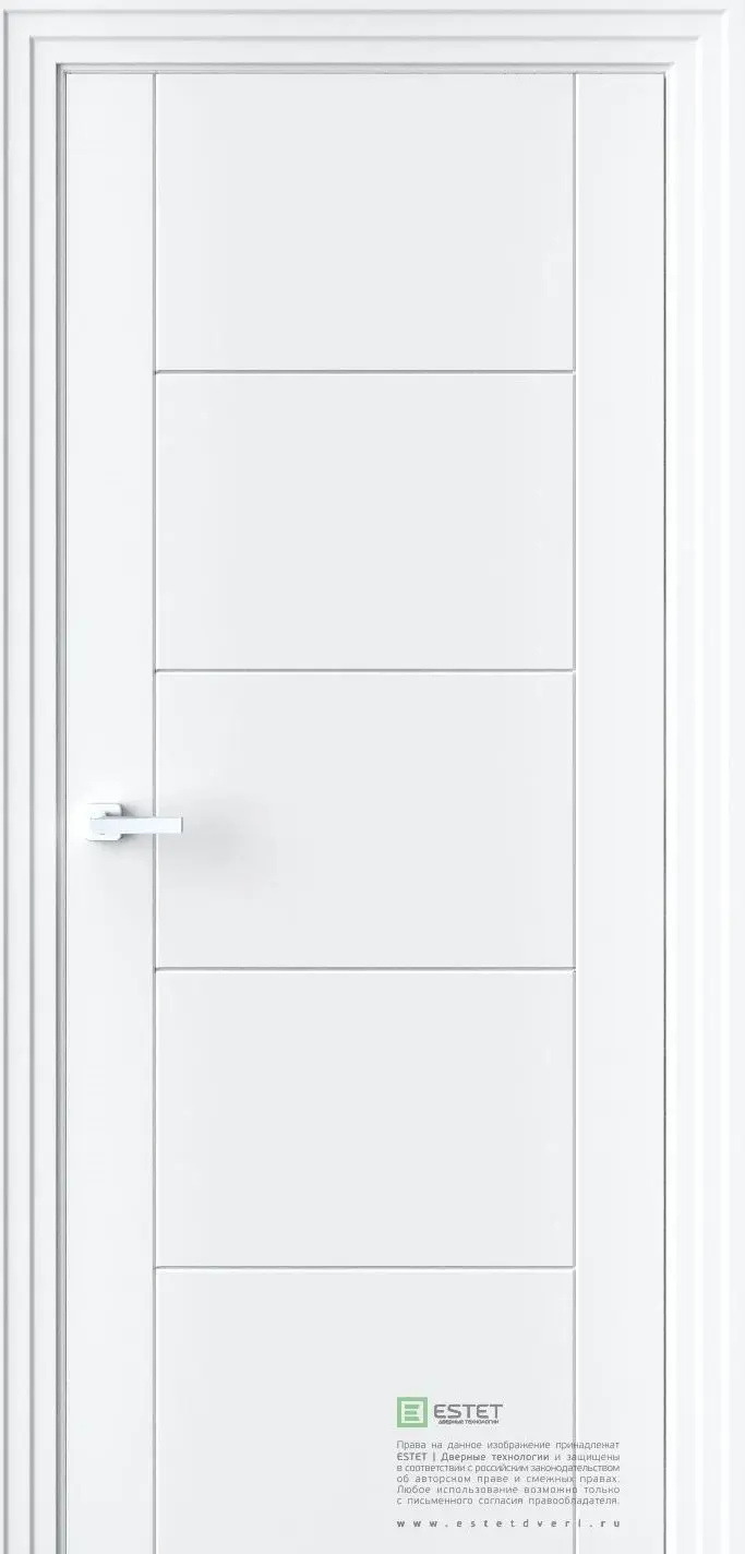 Межкомнатная дверь P3 RAL9003