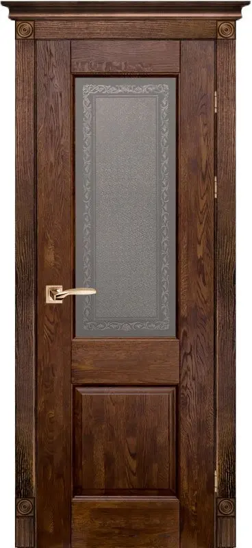 Межкомнатная дверь Классик 2 ПО античный орех