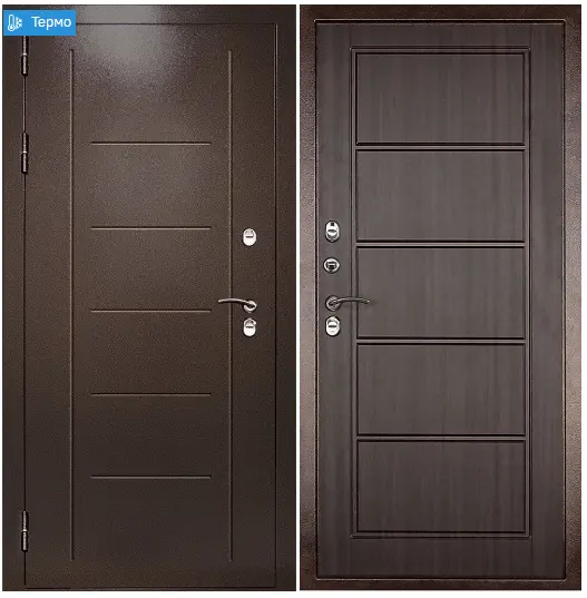 Входная дверь с терморазрывом ДК Термаль Экстра Венге