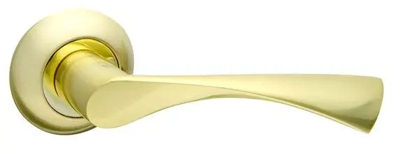 Дверная ручка раздельная FUARO PRIMA RM SG/GP-4