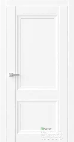 Дверь межкомнатная Estet BR3 ясень винтер Белый