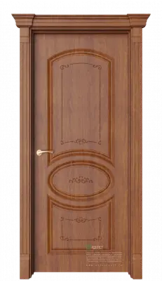 Межкомнатная дверь Эври-1 Золотой дуб Коричневый