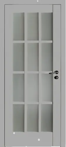 Межкомнатная дверь 102U Turen Becker ПО светло-серый