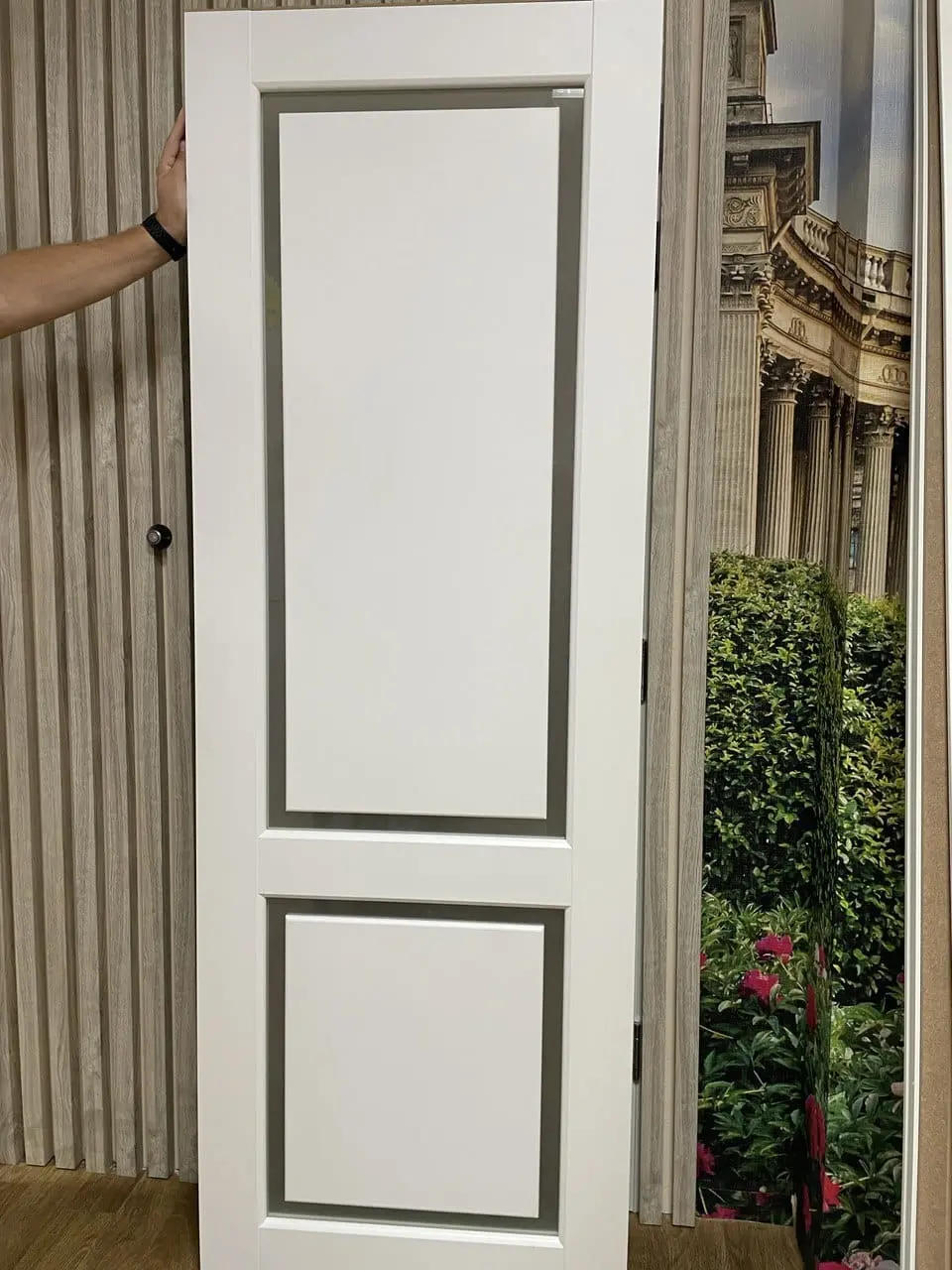 Межкомнатная дверь YD Авен 2 ПО эмалит белый