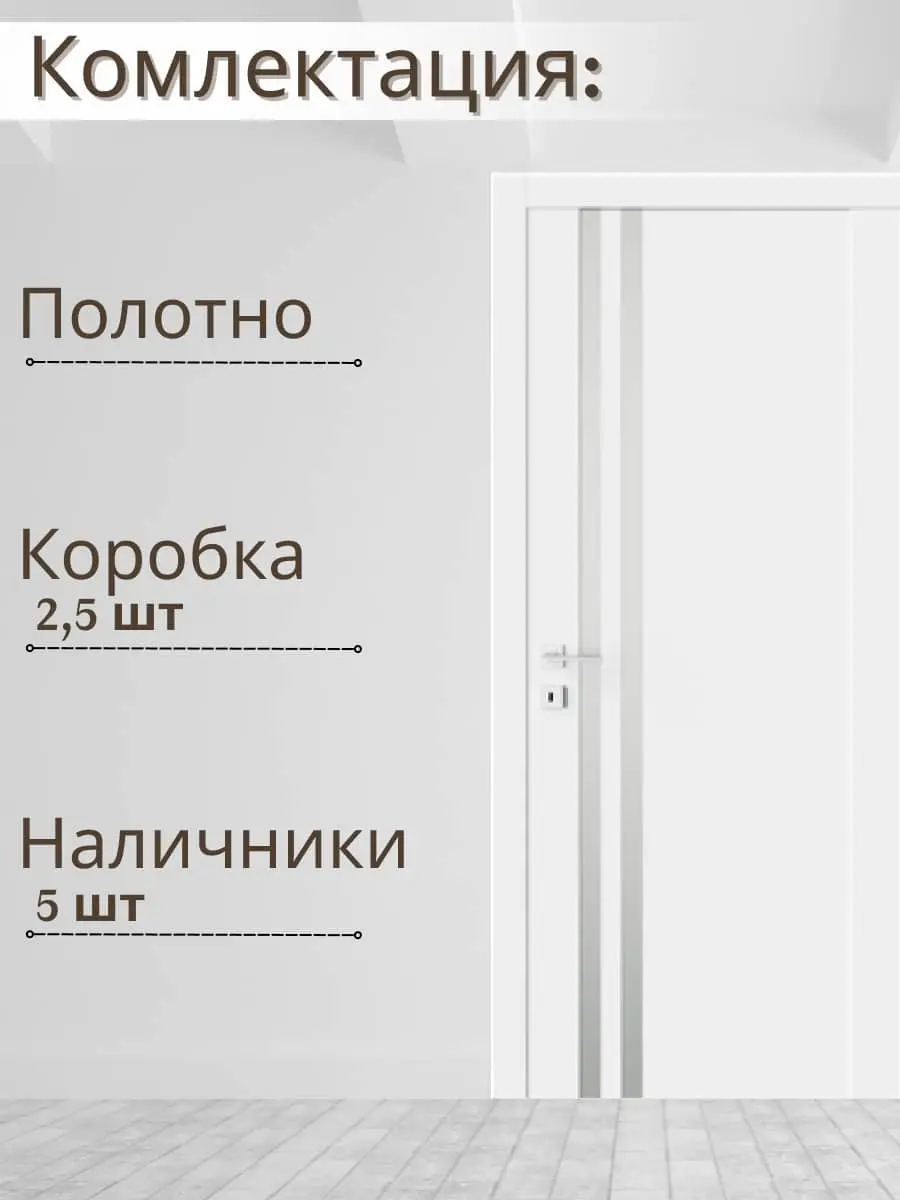 Межкомнатная дверь F29 Ultratex Белый (Аляска)